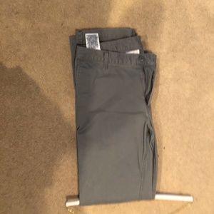 Khaki Pants - Mens - Gray - 33x32